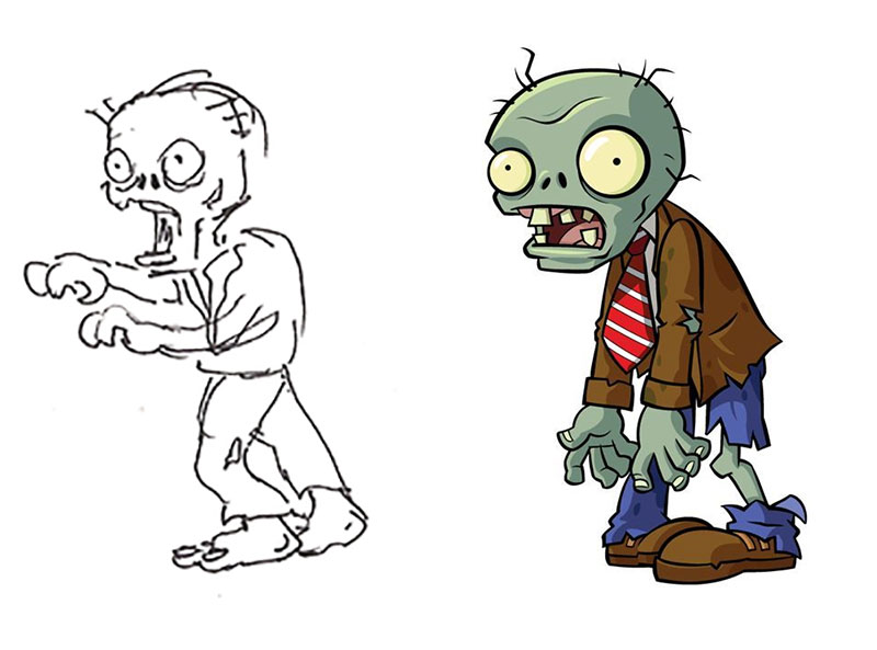 Illustration for article titled Plants vs Zombies Is Ten Years Old, So Here's A Look At Where It All Began
